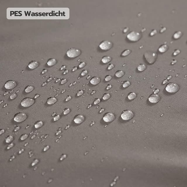 Thumbnail 6 de LARMNEE PES vela ombreggiante 3x3 m con protezione UV 93% e occhielli metallici