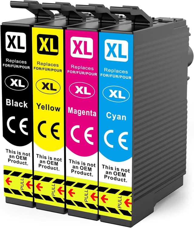 Detalle de Q-image Compatible T604XL ink cartridges multipack (4-pack) for Epson Expression Home & Workforce