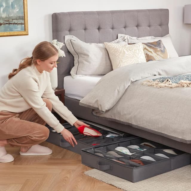 Thumbnail 5 de Lifewit Scatole per Scarpe 24 Paia con Finestra