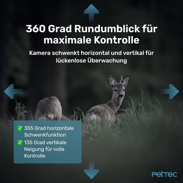 Detalle 2 de PetTec Pet Cam Free'n 360 10400mAh