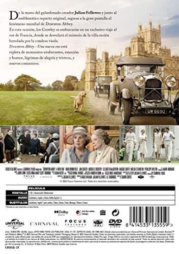 Detalle 2 de Downton Abbey 2: Una nueva era (DVD) de Universal Pictures