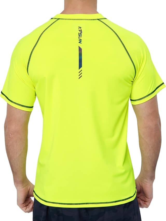 Thumbnail 6 de KPSUN Mens Swim Shirts UPF 50+ Quick Dry SPF Rash Guard for Outdoor Water & Beach