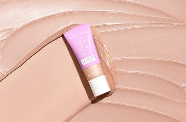 Detalle de Wet n Wild Mega Glo « Glow in Love » Radiance Liquid : enlumineur liquide modulable à la niacinamide