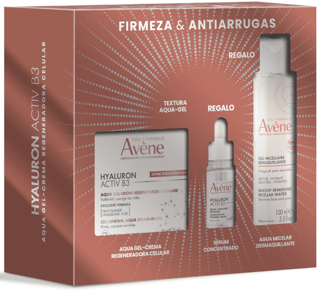 Imagen de Avène Hyaluron Activ B3 Gel 40 ml + Agua Micelar 100 ml 💧 en OfertitasTOP