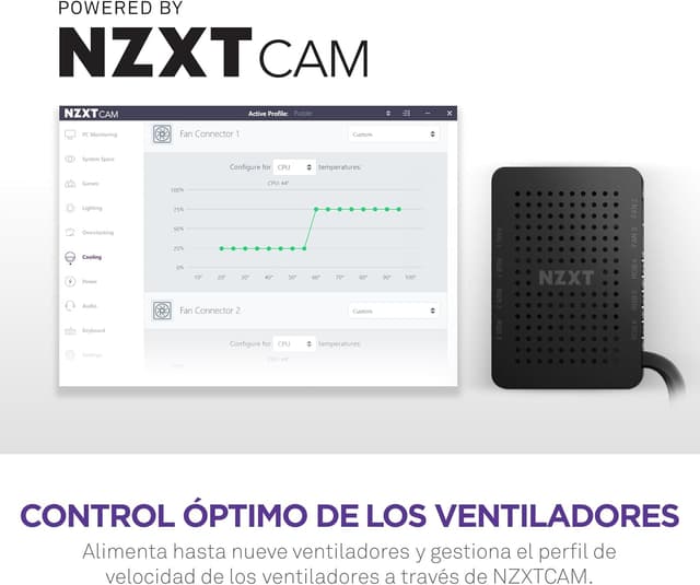 Thumbnail 1 de NZXT RGB- und L?ftercontroller V2