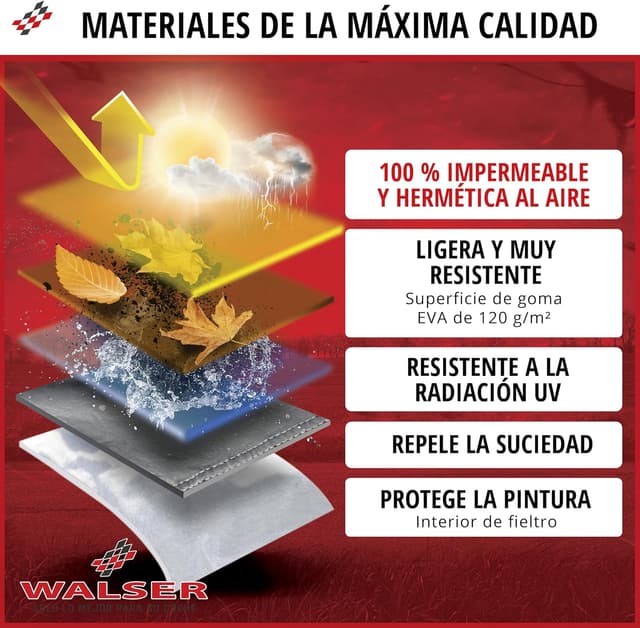Thumbnail 3 de Walser Lona Moto All Weather XL 255x110x135
