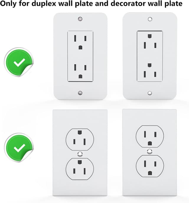 Thumbnail 3 de WALI OLS001-W Outlet Shelf 10 lbs 🏠