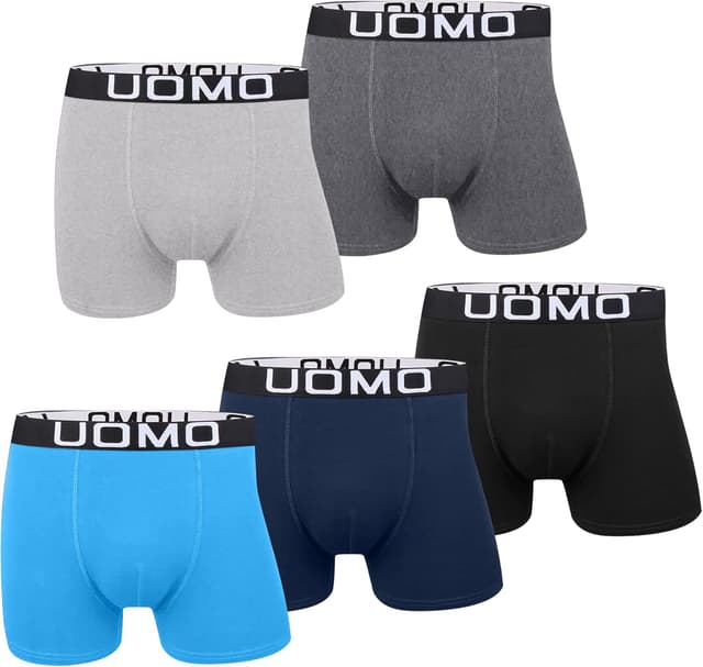 Thumbnail 6 de L&K Boxershorts Herren (5er/10er Pack) aus Baumwolle mit Elasthan – bequeme Alltags-Unterwäsche