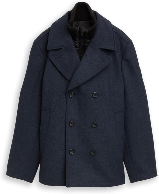 Detalle 2 de Tom Tailor 1046986 giacca da uomo in lana: calda e comoda per l’inverno