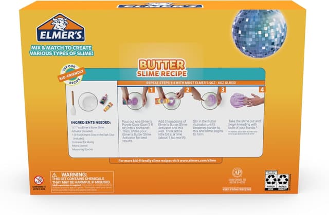 Thumbnail 6 de Elmer’s Color Rush Slime Kit (10-Piece) with Liquid Glue, Activators, Color-Changing & Glow-in-the-Dark