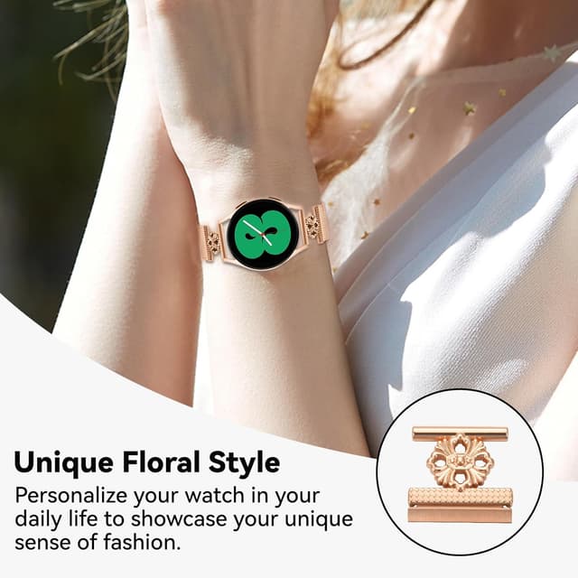 Detalle 2 de Aceyoon Magnetic Milanese Strap 20mm