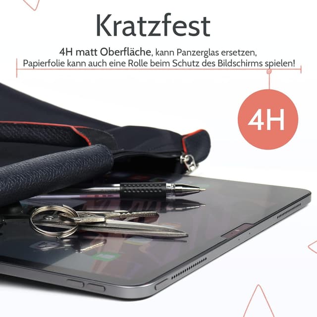 Thumbnail 4 de 2er Pack Filterschonende Papierfolie für iPad Air 5/4 & iPad Pro 11"