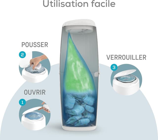 Thumbnail 2 de Angelcare Poubelle à Couches Classic XL 70