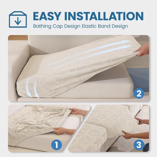 Thumbnail 5 de Ystyle Funda Asiento Sofa Elástico Beige