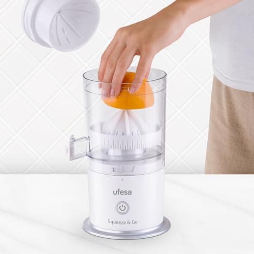 Thumbnail 6 de Ufesa Squeeze & Go White 🥤 Exprimidor Inalámbrico Portátil