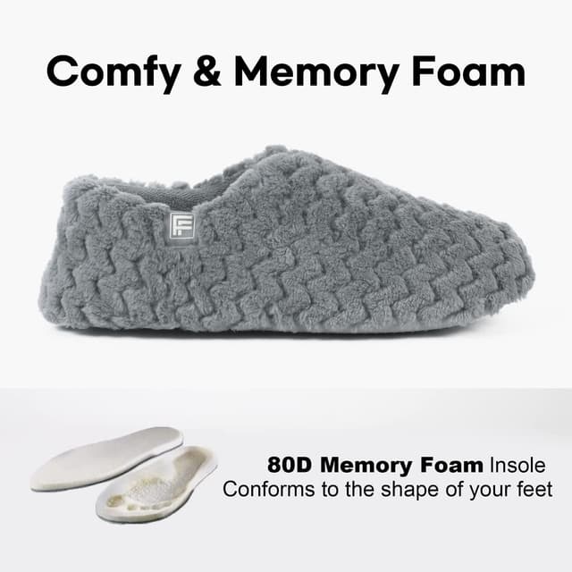 Detalle de FamilyFairy slippers with 80D memory foam