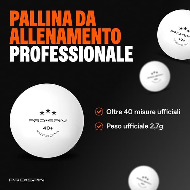 Thumbnail 6 de PRO-SPIN Racchetta Ping Pong Fibra di Carbonio 7 strati