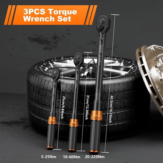 Detalle de TAGVIT chiave dinamometrica 1/4 72 denti