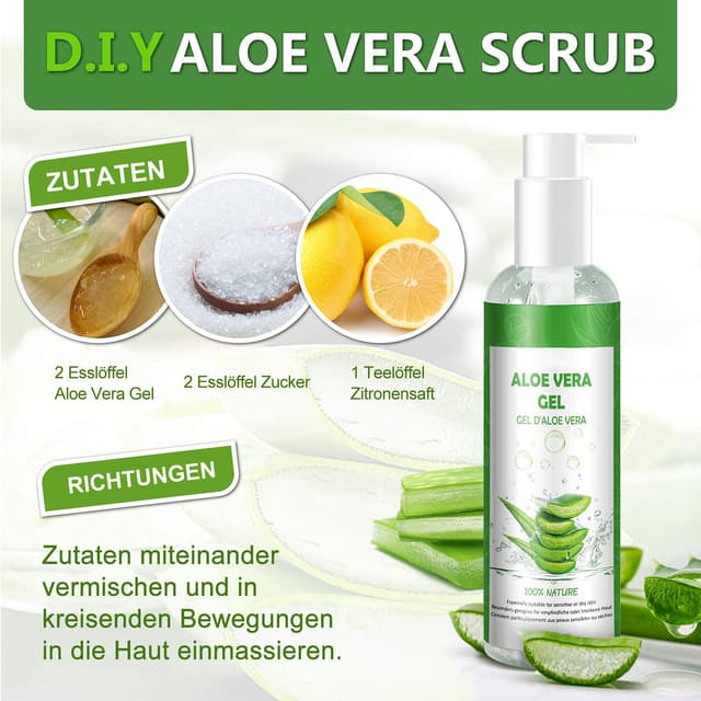 Detalle 2 de Aloe Vera Gel 250 ml Naturkosmetik