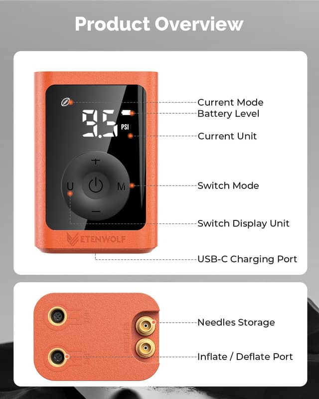 Thumbnail 6 de ETENWOLF Electric Ball Pump 0.14–1.17 bar