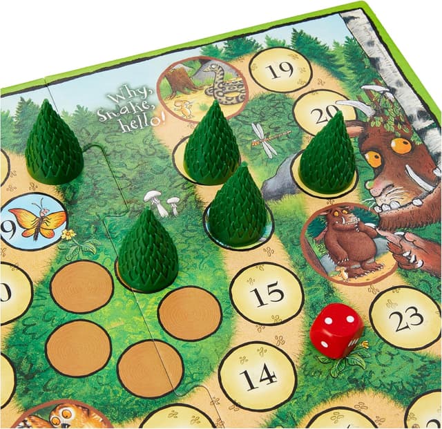 Detalle de Ravensburger Gruffalo Deep Dark Wood board game – family dice game for ages 4+ (2–4 players)