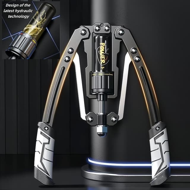 Detalle de Power Twister 10–200 kg einstellbarer hydraulischer Arm- & Brusttrainer für Arme, Unterarme und Brust