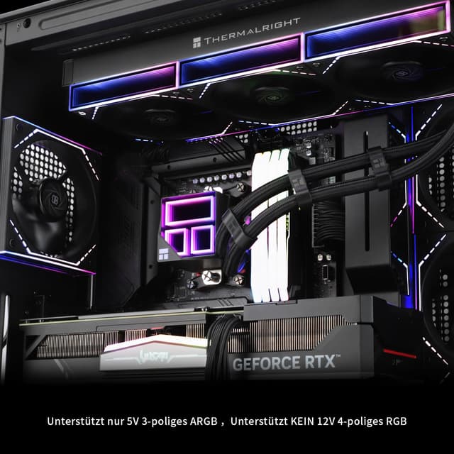 Thumbnail 5 de Thermalright Frozen Infinity 360 BLACK CPU-Wasserkühler