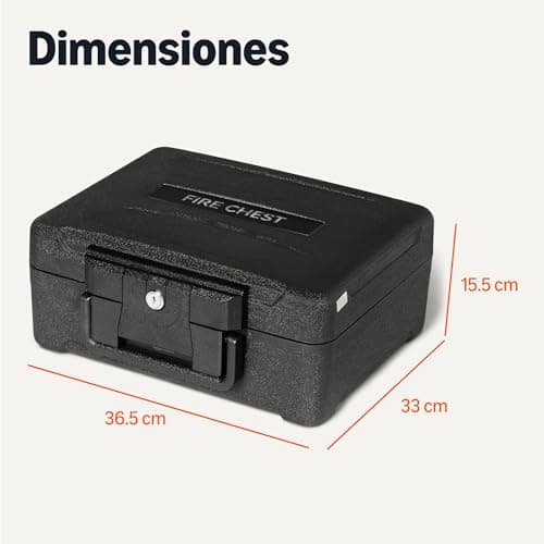 Thumbnail 4 de Amazon Basics Caja Fuerte Ignífuga 6,2 L 🔐