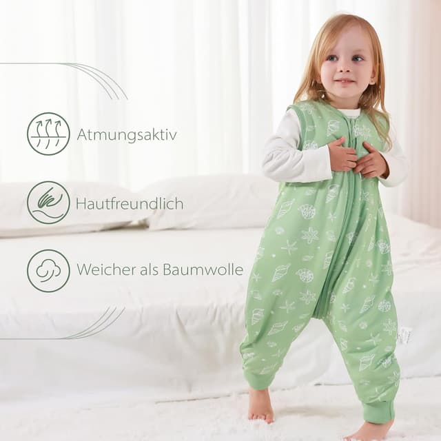 Thumbnail 6 de ToyaTec Baby-Schlafsack 2,5 Tog mit Füßen