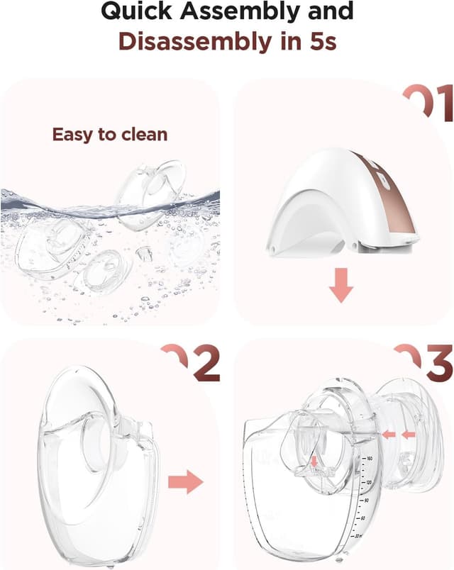 Thumbnail 6 de Haokoo Wearable Electric Breast Pump 💧