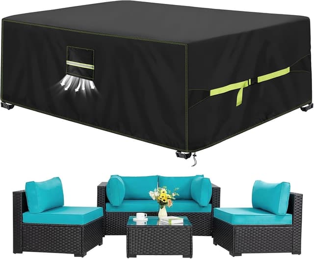 Detalle de VDISRR housse table de jardin 250x210x90