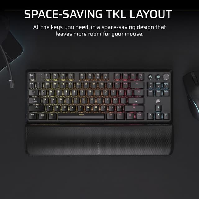 Thumbnail 2 de Corsair K70 CORE TKL Wireless MLX Red V2 Negro