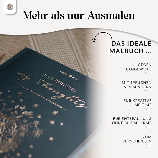 Thumbnail 5 de Lebenskompass Malbuch für Erwachsene 30 Motive 🎨