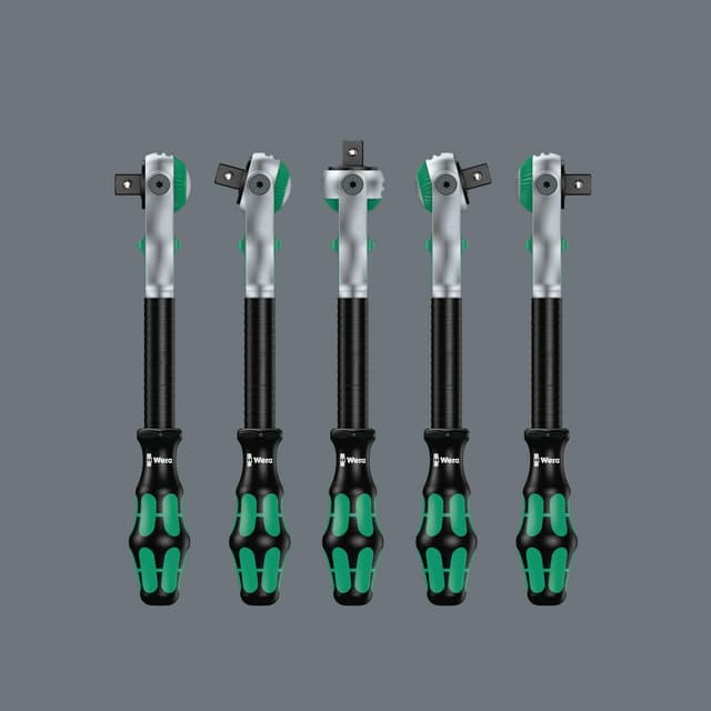 Detalle de Wera Kraftform Kompakt M 1 – jeu d’outils 39 pièces avec cliquet Zyklop Speed