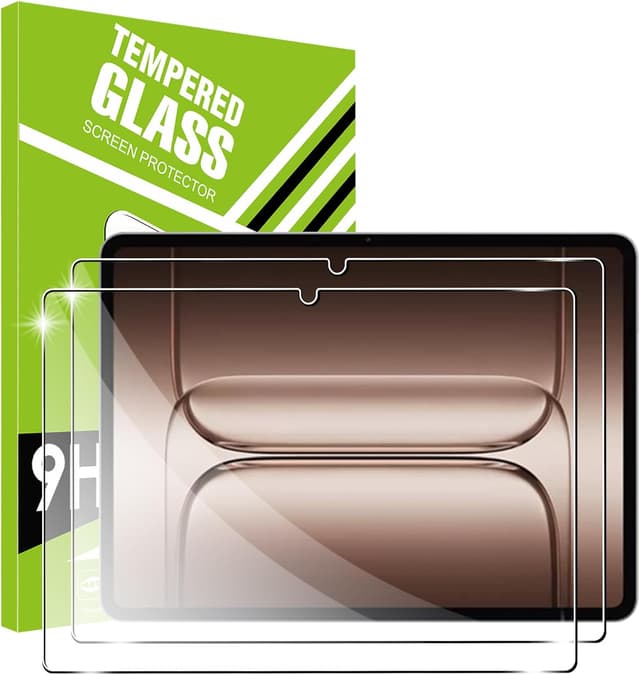 Detalle de FDHYFGDY 2er Schutzfolie für OnePlus Pad 3 (13,2") – Glas-Displayschutz mit 9H Härte & Kameraschutz