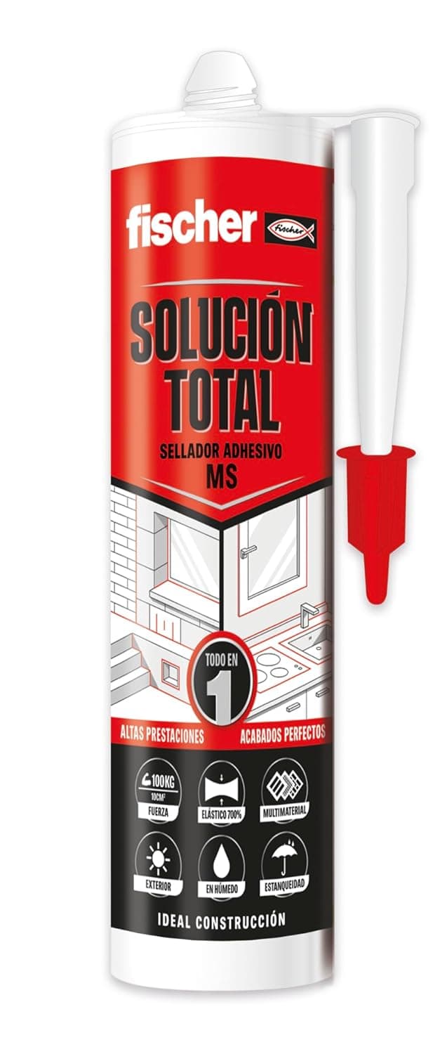 Detalle de fischer Solución Total Blanco 290 ml, alta elasticidad 🎨