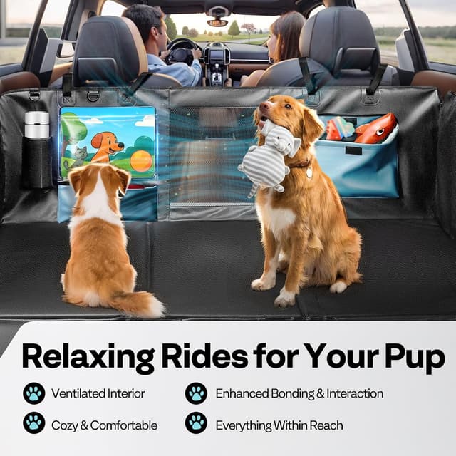 Thumbnail 4 de MellowMates Dog Car Seat Cover for Large Pets