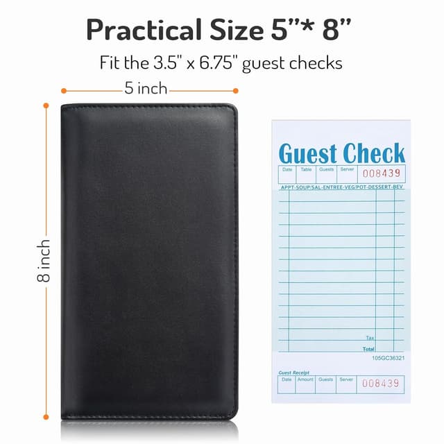 Thumbnail 4 de Forvencer Server Book 5x8 waitress book ๐