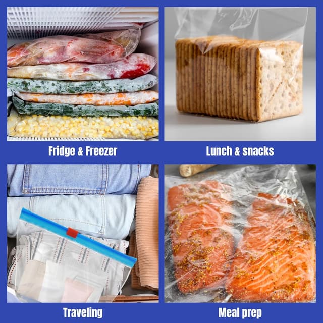 Thumbnail 6 de Kordis Glide Lock Medium Zip Seal Bags