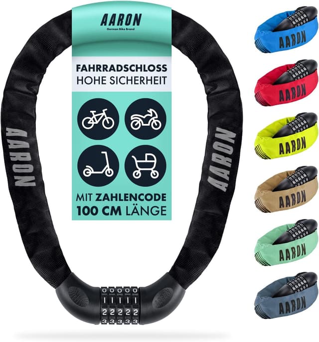 Detalle de AARON Lock One Fahrradschloss 100 cm