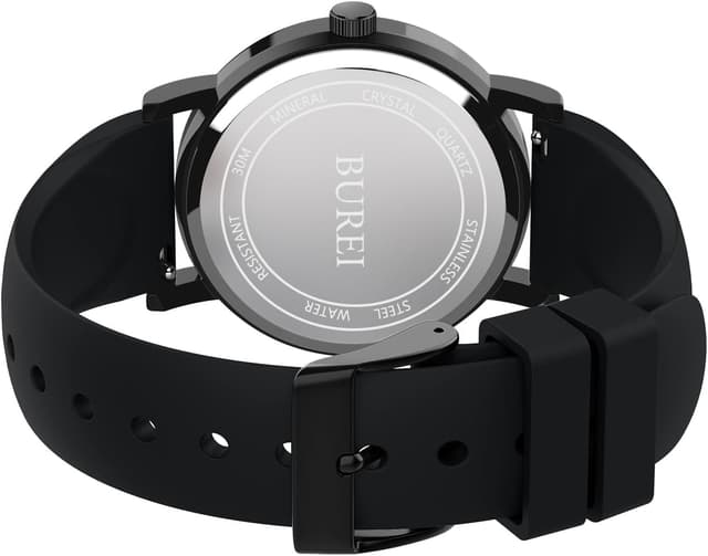 Thumbnail 3 de BUREI Reloj de enfermería 12/24 horas azul