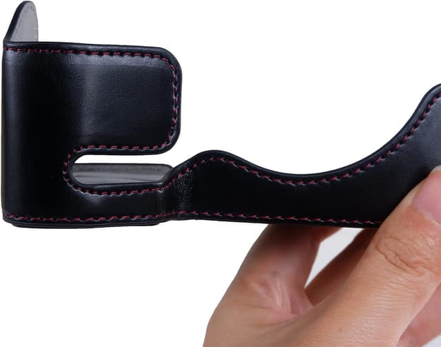 Detalle 2 de Rieibi Alpha 7 IV Camera Case (PU leather half case) for Sony a7 IV, a7S III & Alpha 1