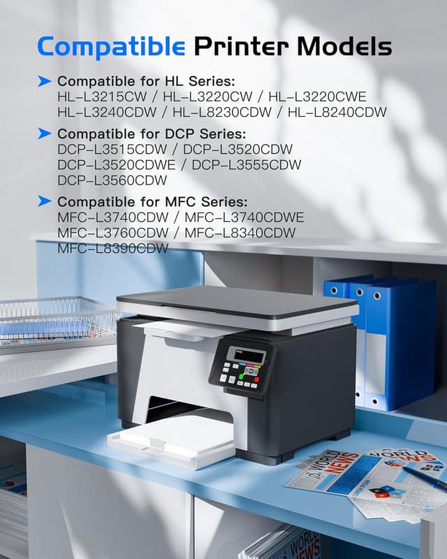 Detalle de GPC Image TN248XL toner 5 pack