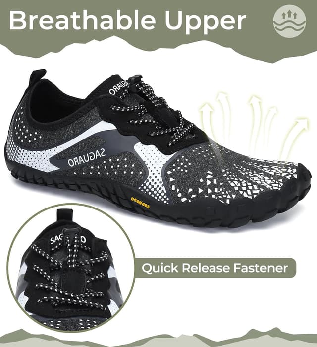 Detalle 1 de SAGUARO Barfußschuhe für Fitness, Gr. 36-48