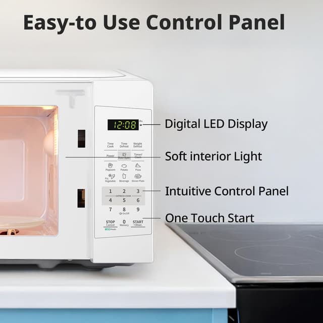 Thumbnail 6 de COMFEE' EM720CPL-PM 0.7 cu ft Microwave