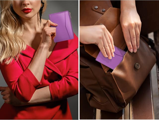 Thumbnail 6 de Oak Leathers RFID wallet for women