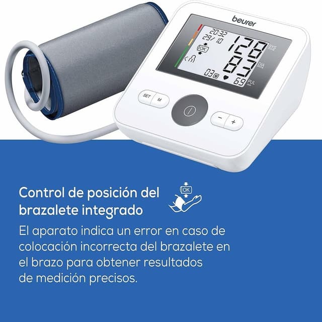 Thumbnail 5 de Beurer BM 27: Tensión arterial digital con control y detección🩺