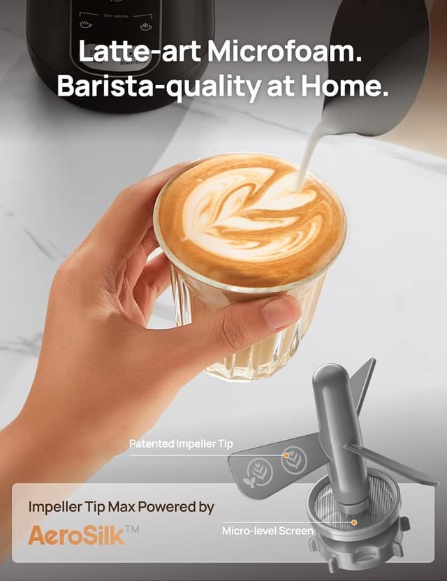 Thumbnail 4 de DREO Milchaufschäumer 270ml 6‑in‑1