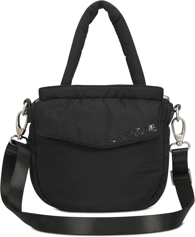 Detalle de Expatrié Poppy Small borsa a tracolla piccola da donna in nylon riciclato