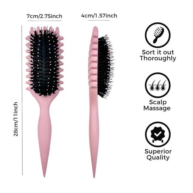 Thumbnail 5 de Lockenbürste Rosa definieren Locken